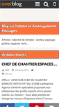 Mobile Screenshot of emploipaysage.over-blog.com