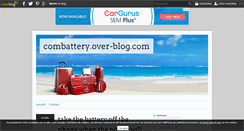 Desktop Screenshot of combattery.over-blog.com