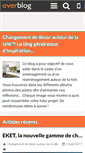 Mobile Screenshot of changementdedecorautourdelatele.over-blog.com