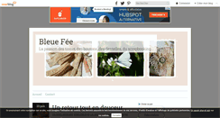 Desktop Screenshot of bleue-fee.over-blog.com