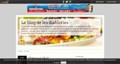 Desktop Screenshot of lesdiableries.over-blog.com