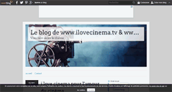 Desktop Screenshot of ilovecinema.over-blog.com