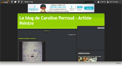 Desktop Screenshot of carolineperroud.over-blog.com