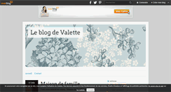 Desktop Screenshot of la.maison.de.valette.over-blog.fr
