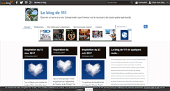 Desktop Screenshot of 111spiritualite.over-blog.com