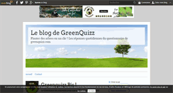 Desktop Screenshot of greenquiz.over-blog.com