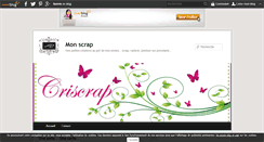 Desktop Screenshot of criscrap.over-blog.com
