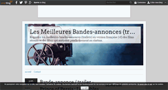 Desktop Screenshot of bande-annonce.over-blog.com