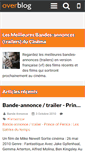 Mobile Screenshot of bande-annonce.over-blog.com