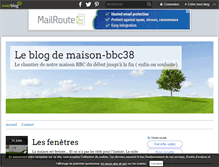 Tablet Screenshot of maison-bbc38.over-blog.com