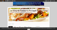 Desktop Screenshot of chezfannyetphilippe.over-blog.com
