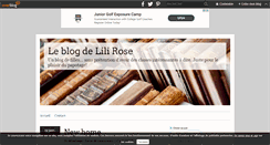 Desktop Screenshot of leblogdelilirose.over-blog.com