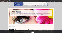 Desktop Screenshot of josclasses.over-blog.com