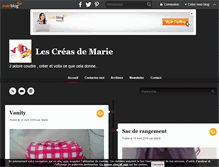 Tablet Screenshot of lescreasdemarie.over-blog.com