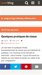 Mobile Screenshot of etreprofesseurdesecoles.over-blog.com