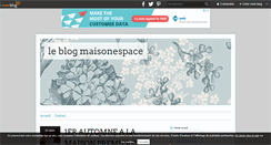 Desktop Screenshot of maisonespace.over-blog.com