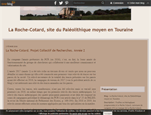 Tablet Screenshot of larochecotardprehistorique.over-blog.com