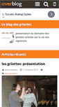 Mobile Screenshot of griottes.over-blog.com
