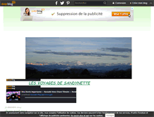 Tablet Screenshot of lesvoyagesdesandynette.over-blog.fr