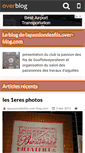 Mobile Screenshot of lapassiondesfils.over-blog.com