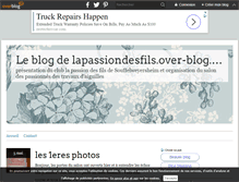 Tablet Screenshot of lapassiondesfils.over-blog.com