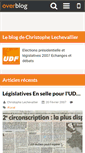 Mobile Screenshot of lechevallier.over-blog.com