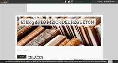 Desktop Screenshot of lomejordelregueton.over-blog.es