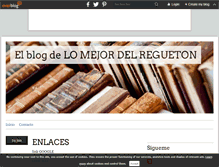 Tablet Screenshot of lomejordelregueton.over-blog.es