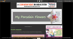 Desktop Screenshot of my-porcelain-flowers.over-blog.com