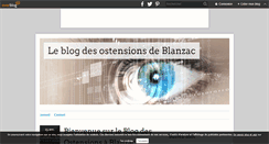 Desktop Screenshot of ostensions.blanzac.over-blog.com