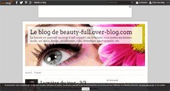 Desktop Screenshot of beauty-full.over-blog.com