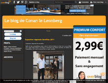 Tablet Screenshot of conan-le-leonberg.over-blog.com