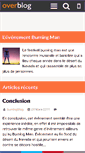 Mobile Screenshot of burningblog.over-blog.com