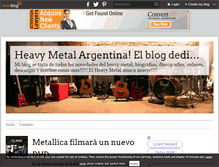 Tablet Screenshot of heavymetalargentina.over-blog.com