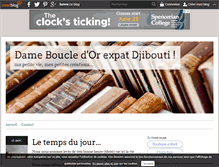 Tablet Screenshot of dameboucledor.over-blog.com