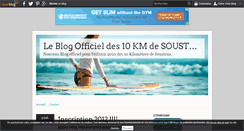Desktop Screenshot of 10kmdesoustons.over-blog.com