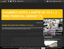 Tablet Screenshot of chambredhote-pierreval.over-blog.com