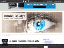 Tablet Screenshot of minhaj-salafya.over-blog.fr