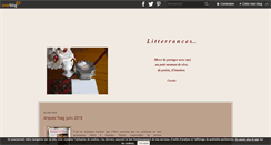 Desktop Screenshot of litterrances.over-blog.com