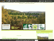 Tablet Screenshot of belle-verte.over-blog.com