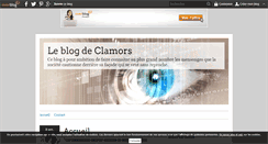 Desktop Screenshot of clamors.over-blog.fr