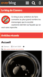 Mobile Screenshot of clamors.over-blog.fr
