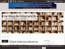 Tablet Screenshot of claire.lobscure.over-blog.com