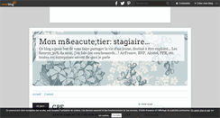 Desktop Screenshot of metierstagiaire.over-blog.com