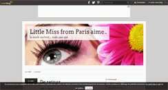 Desktop Screenshot of littlemissfromparis.over-blog.com
