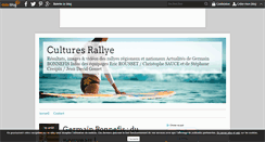 Desktop Screenshot of cultures-rallye.over-blog.com