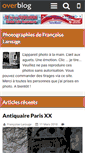 Mobile Screenshot of francoiselarouge.over-blog.com