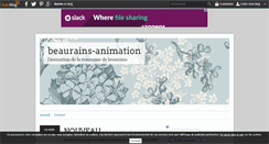 Desktop Screenshot of beaurains-animation.over-blog.com