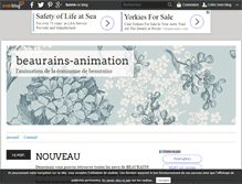 Tablet Screenshot of beaurains-animation.over-blog.com