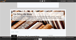 Desktop Screenshot of maxtheboss42.over-blog.com
